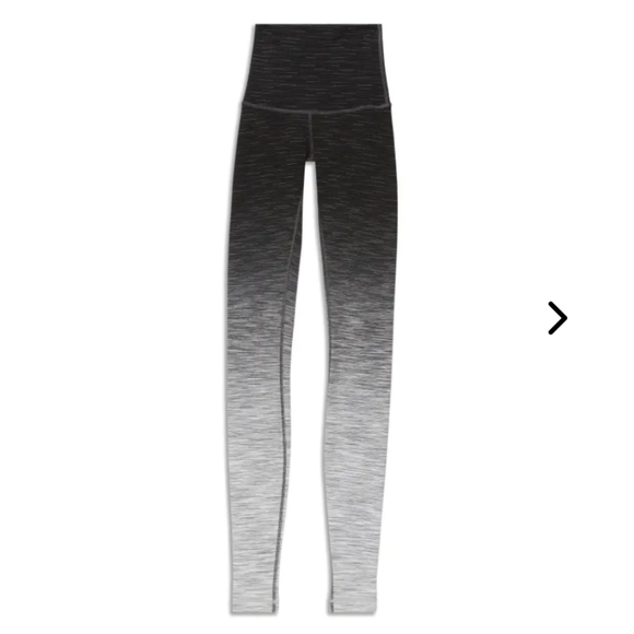 Lululemon Wunder Under High Rise Ombre Legging (6) - Picture 3 of 4